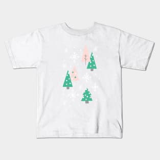 Merry Little Trees Kids T-Shirt